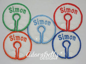 Personalized Name GTube Pads Tubie Covers
