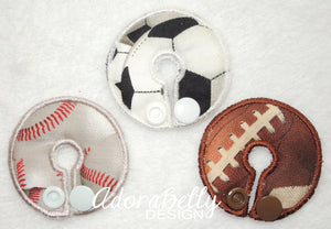 Sports Tubie Covers (Baseball Soccer Football Gtube Pad)
